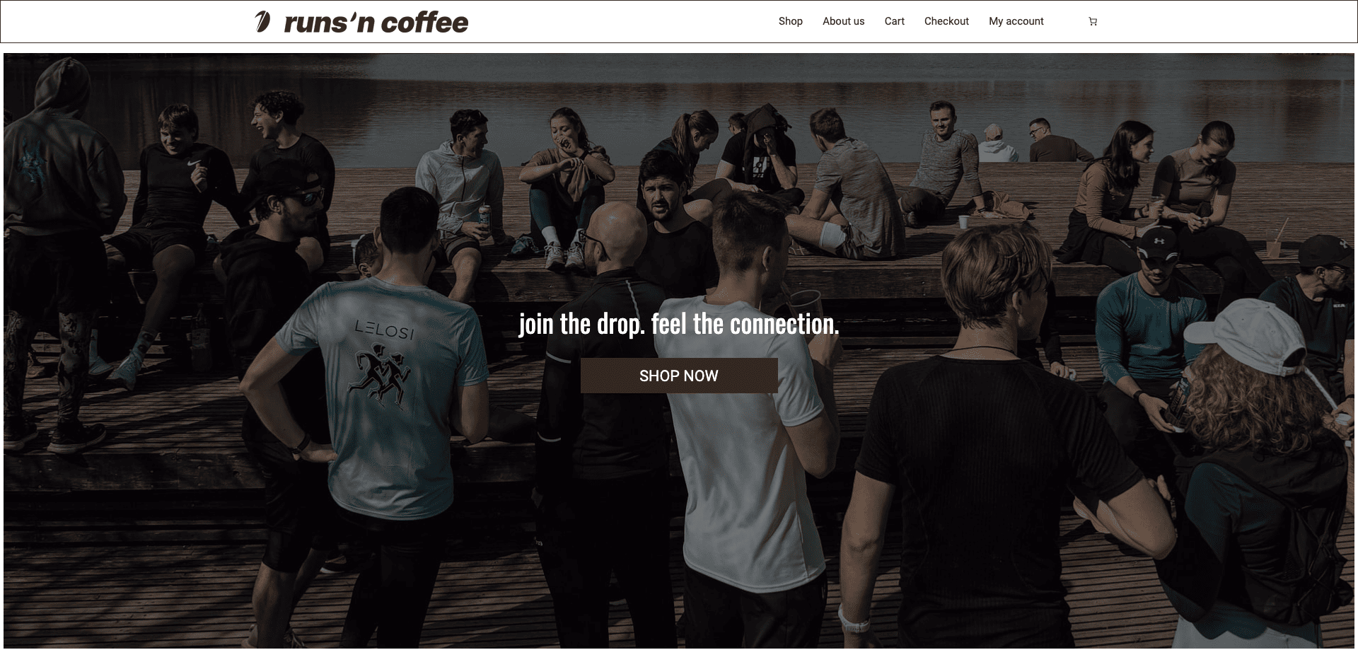 runs'n coffee website